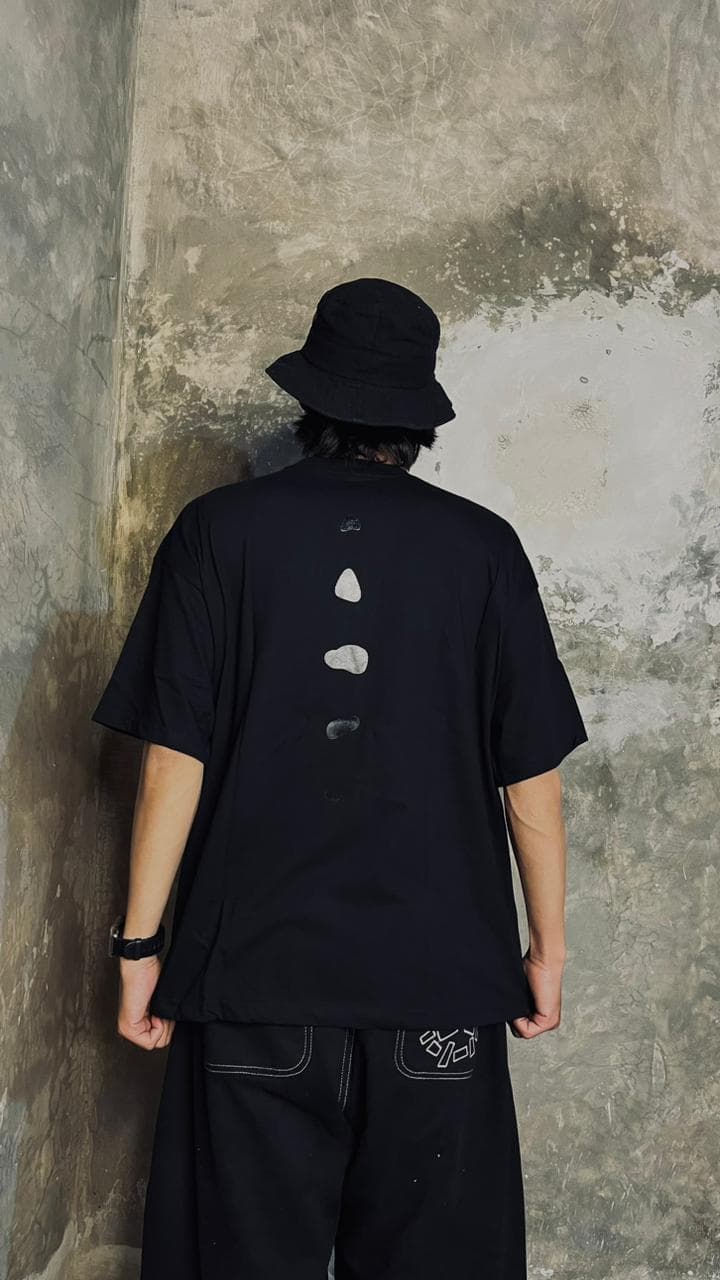 Ascent Tee — back print close-up