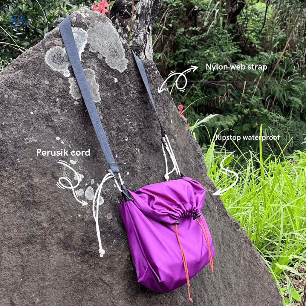 Hiders'high Drawstring Bag